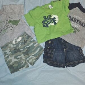 Old Navy Kids Matching Set - Green, Gray, Blue